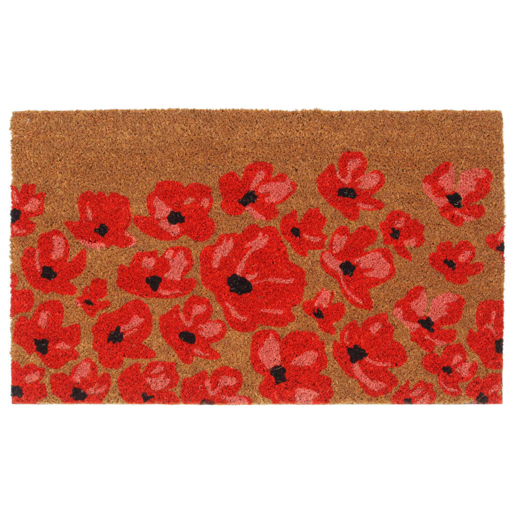 Door Mat Natural 45x75 cm Tufted Coir