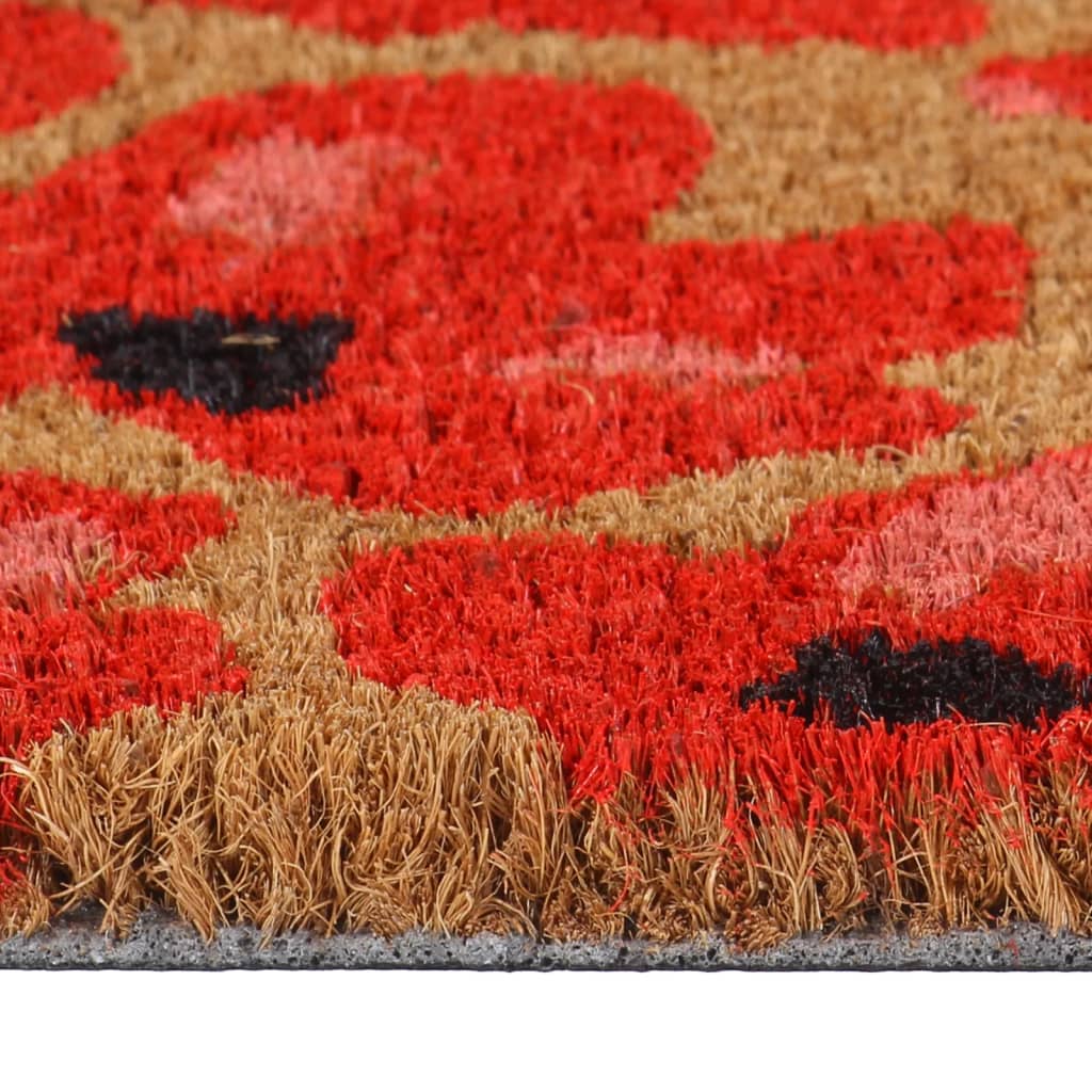 Door Mat Natural 45x75 cm Tufted Coir