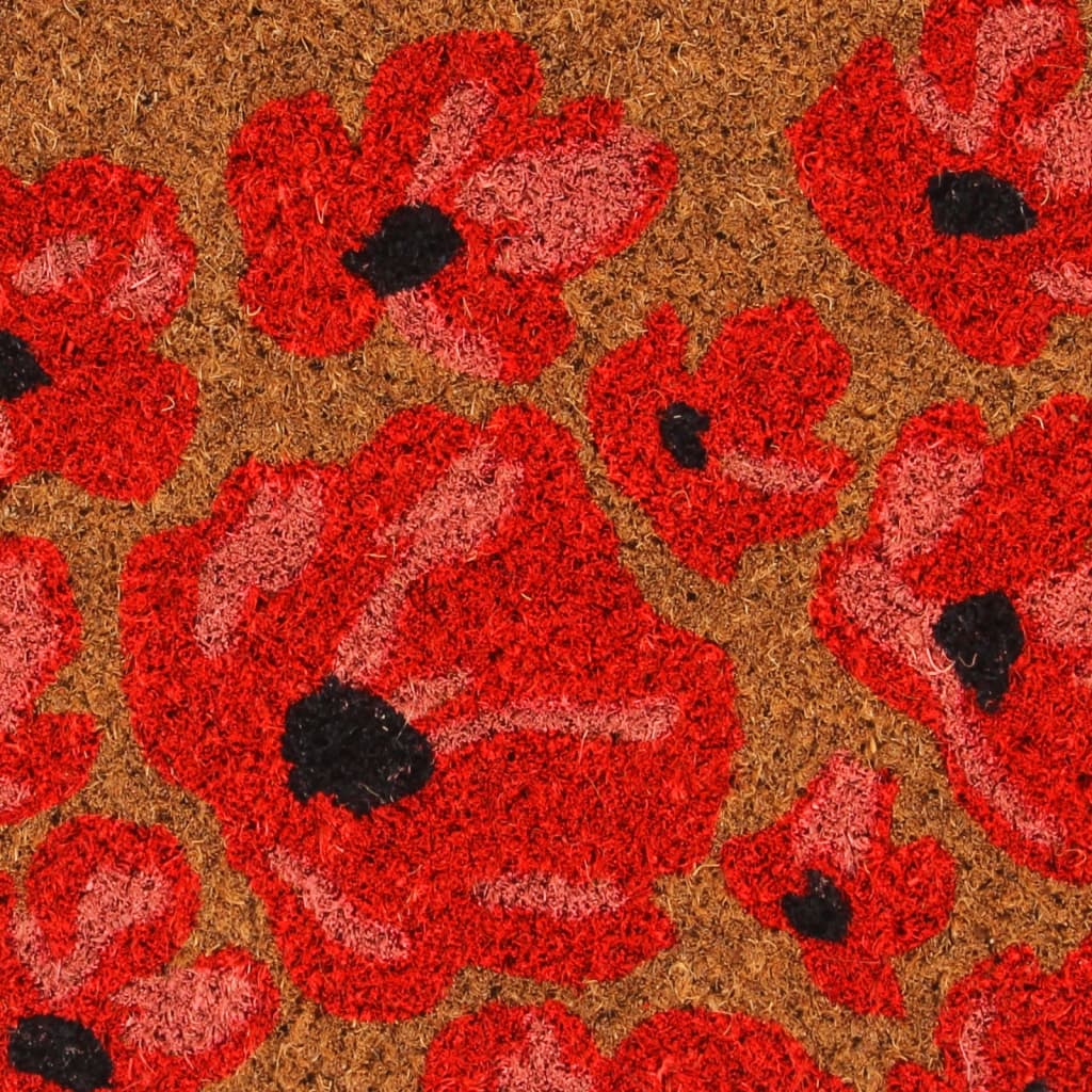 Door Mat Natural 45x75 cm Tufted Coir