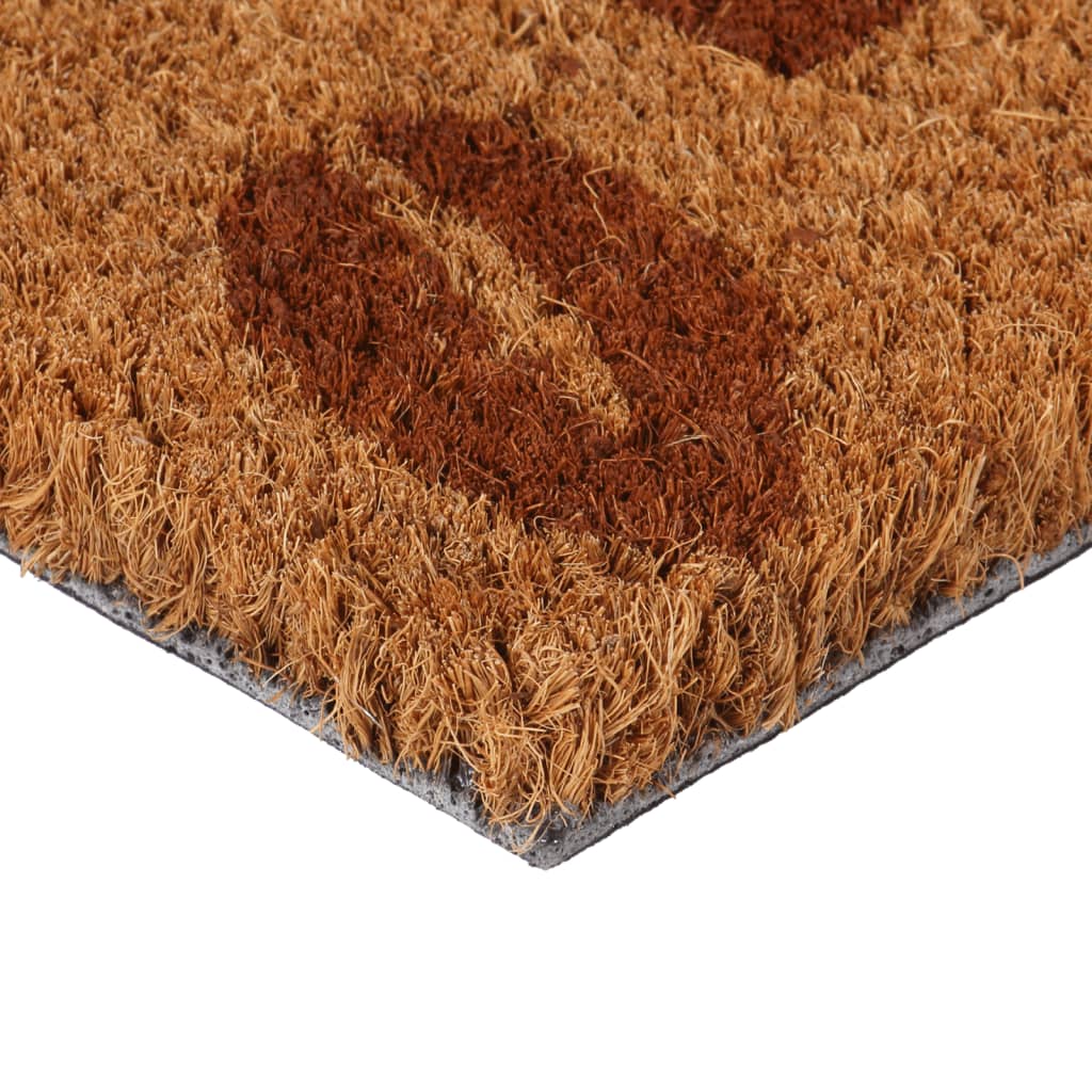 Door Mat Natural 40x60 cm Tufted Coir