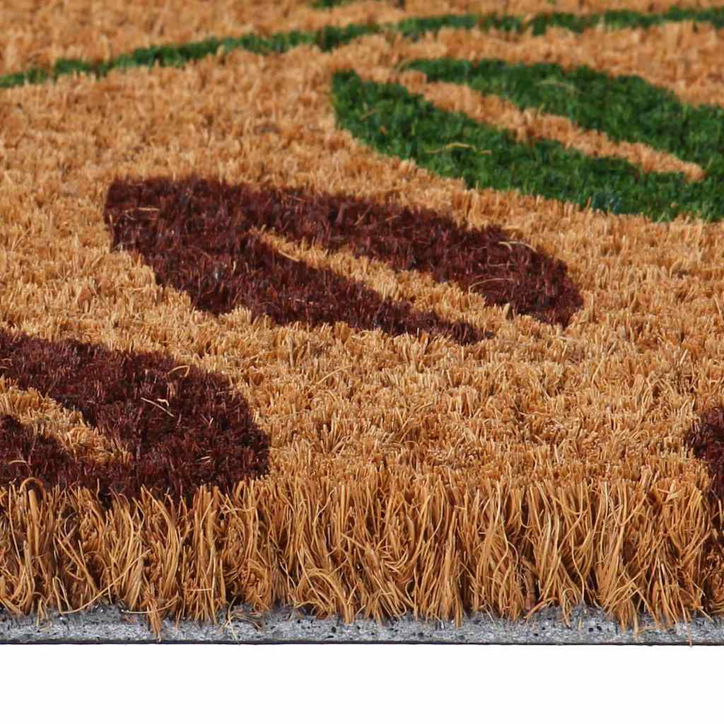 Door Mat Natural 45x75 cm Tufted Coir