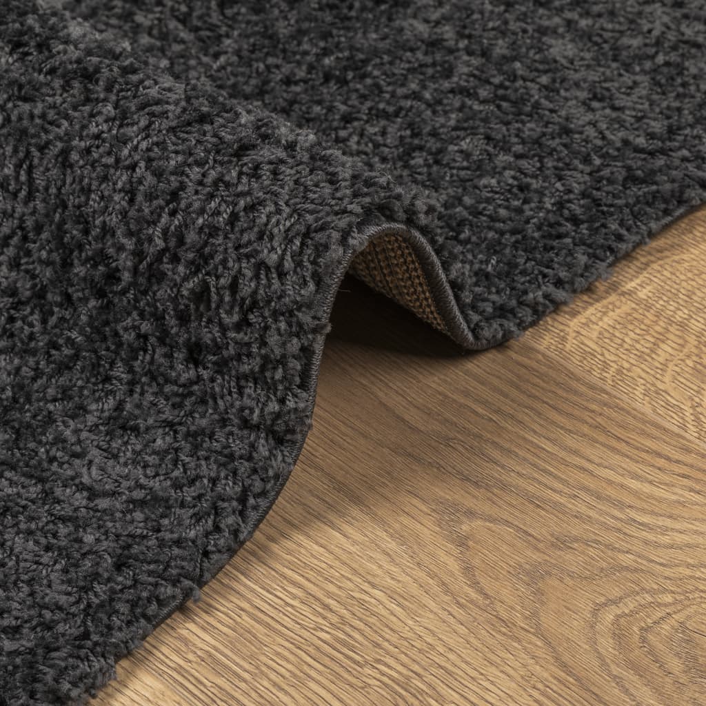 vidaXL Shaggy Rug High Pile Modern Anthracite 240x340 cm