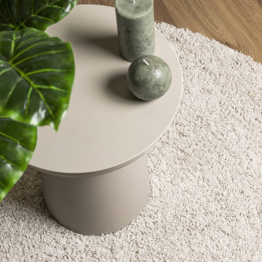 vidaXL Shaggy Rug PAMPLONA High Pile Modern Cream 300x400 cm