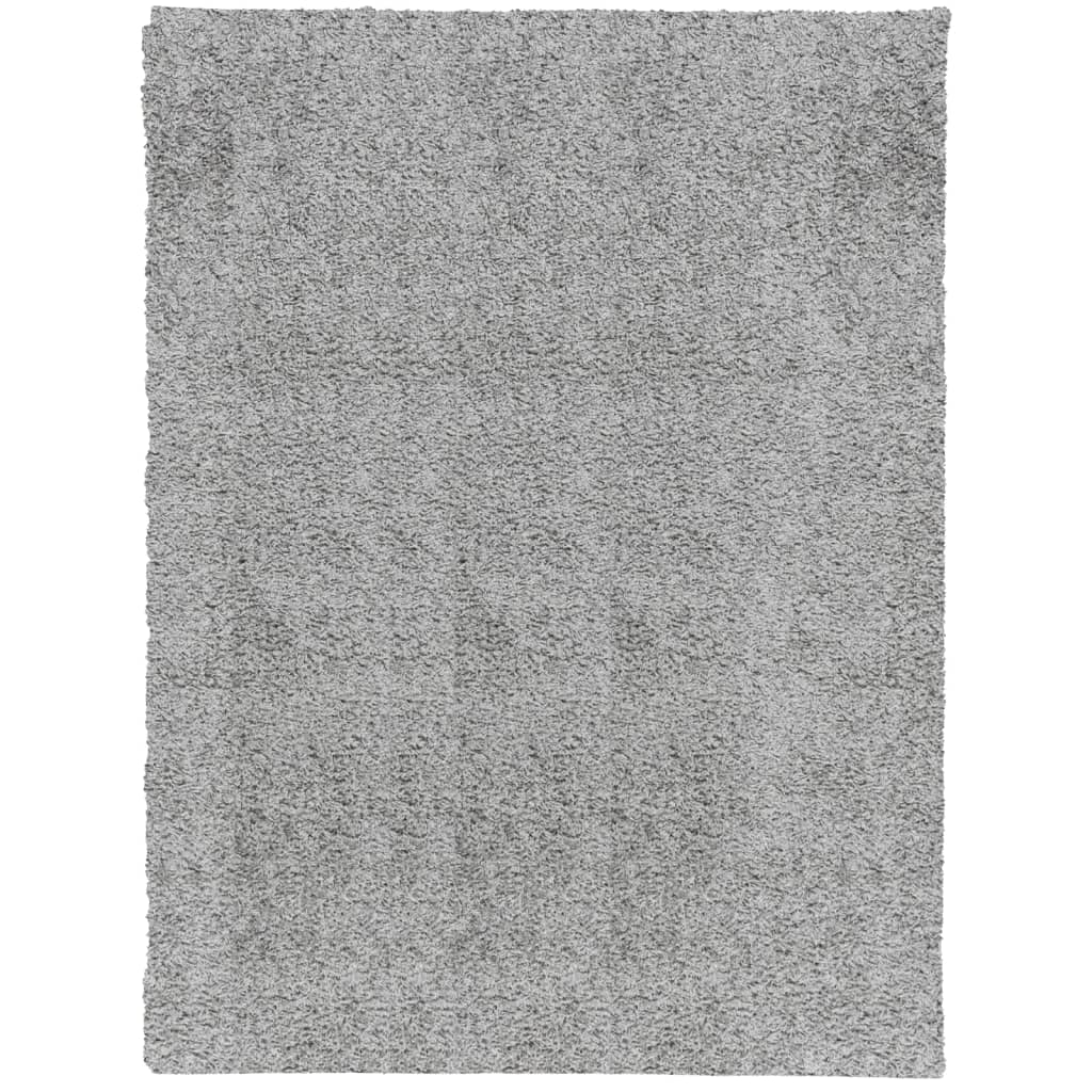 vidaXL Shaggy Rug PAMPLONA High Pile Modern Grey 300x400 cm