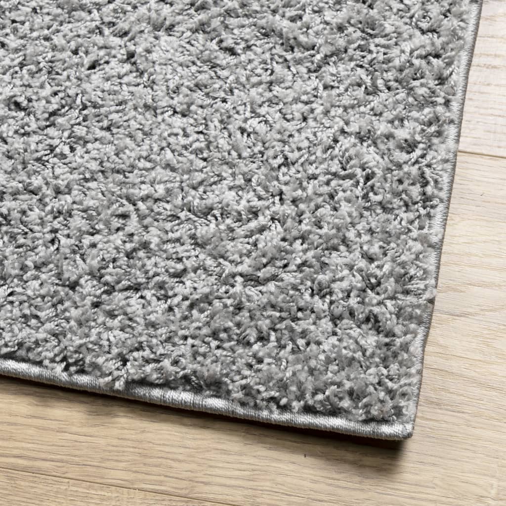 vidaXL Shaggy Rug PAMPLONA High Pile Modern Grey 300x400 cm