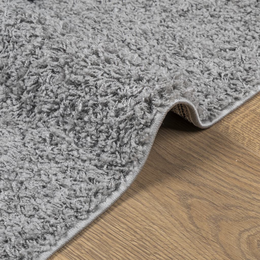 vidaXL Shaggy Rug PAMPLONA High Pile Modern Grey 300x400 cm