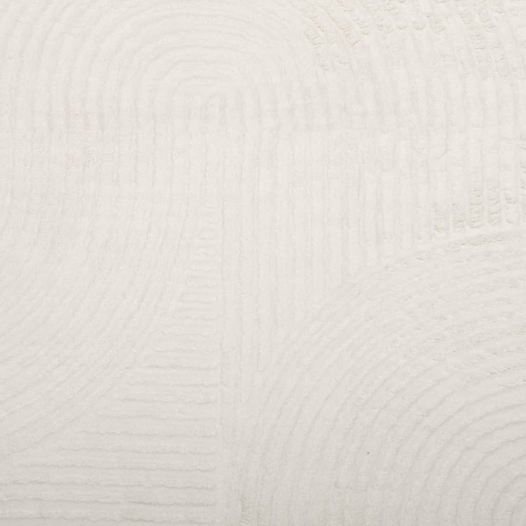 Rug IZA Short Pile Scandinavian Look Cream 100x200 cm