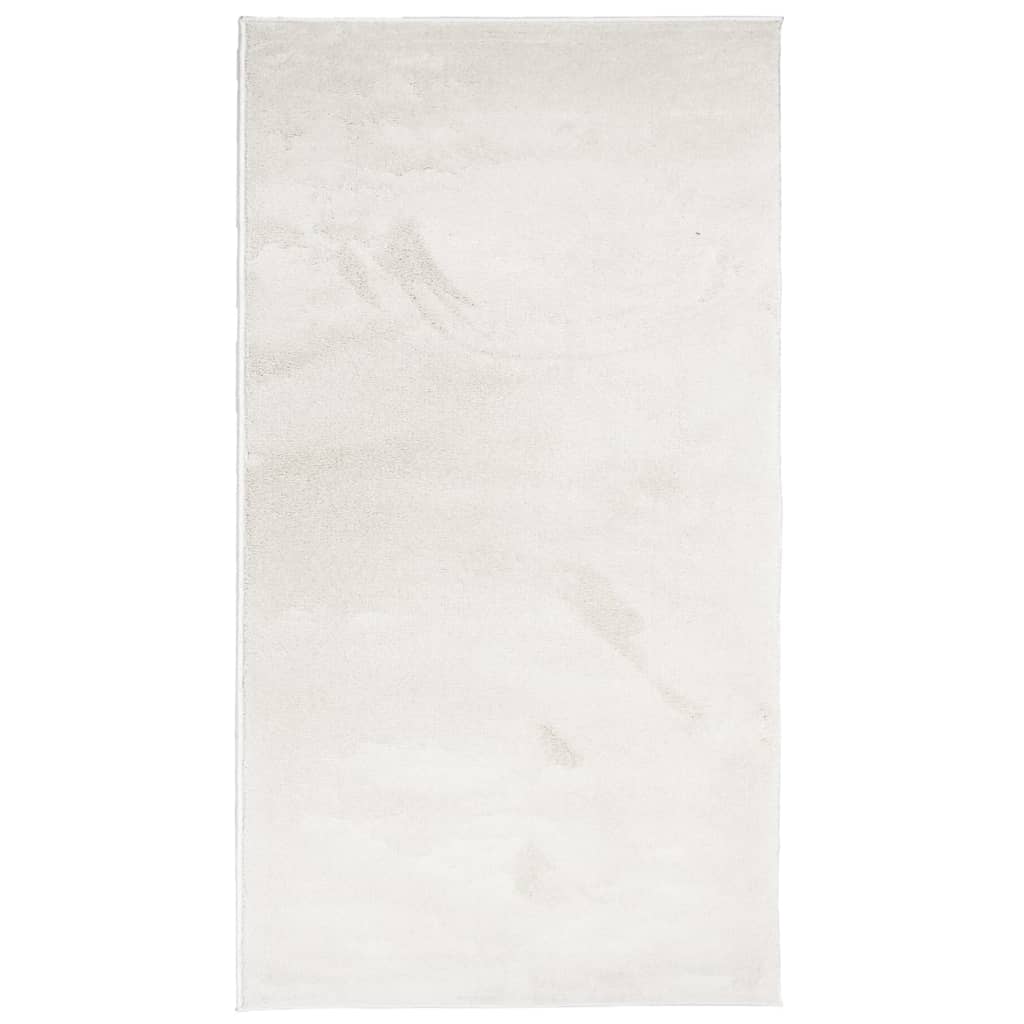 vidaXL Rug OVIEDO Short Pile Beige 60x110 cm