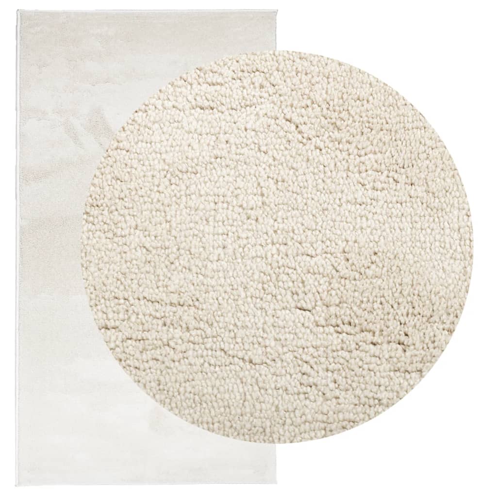 vidaXL Rug OVIEDO Short Pile Beige 60x110 cm