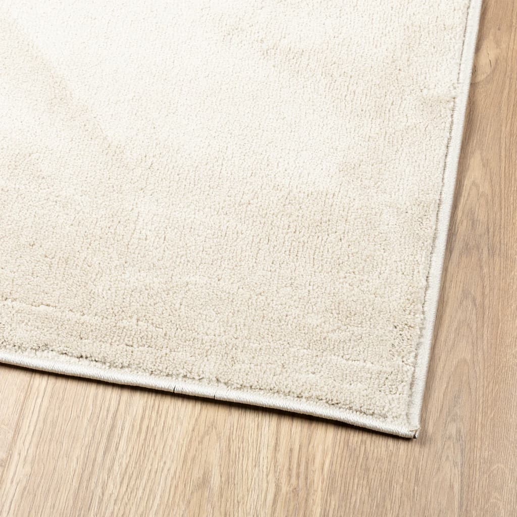 vidaXL Rug OVIEDO Short Pile Beige 60x110 cm