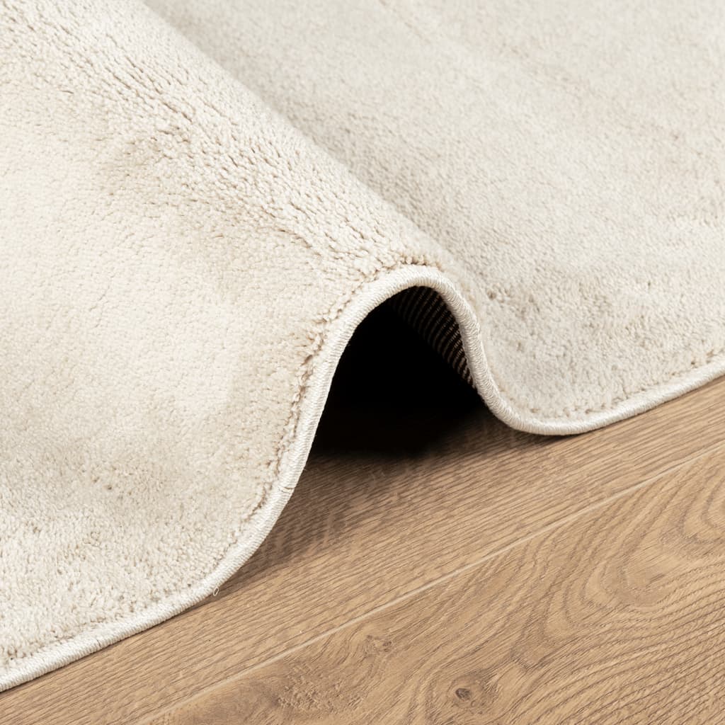 vidaXL Rug OVIEDO Short Pile Beige 60x110 cm