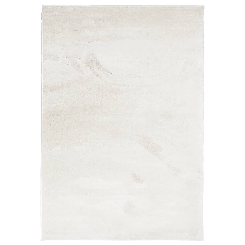 vidaXL Rug OVIEDO Short Pile Beige 200x280 cm