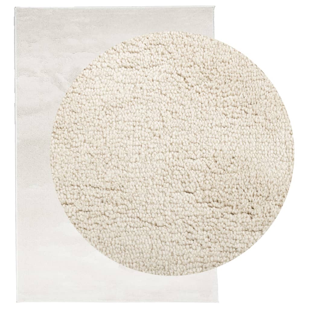 vidaXL Rug OVIEDO Short Pile Beige 200x280 cm