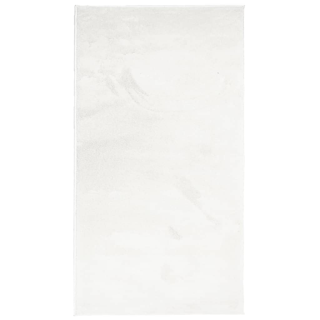 vidaXL Rug OVIEDO Short Pile Cream 80x150 cm