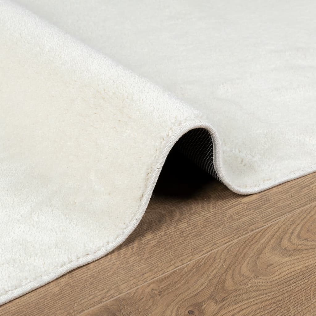 vidaXL Rug OVIEDO Short Pile Cream 80x150 cm