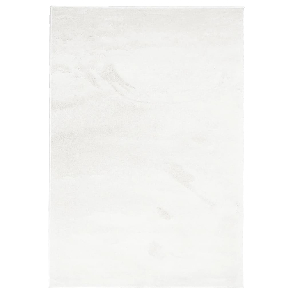 vidaXL Rug OVIEDO Short Pile Cream 200x280 cm