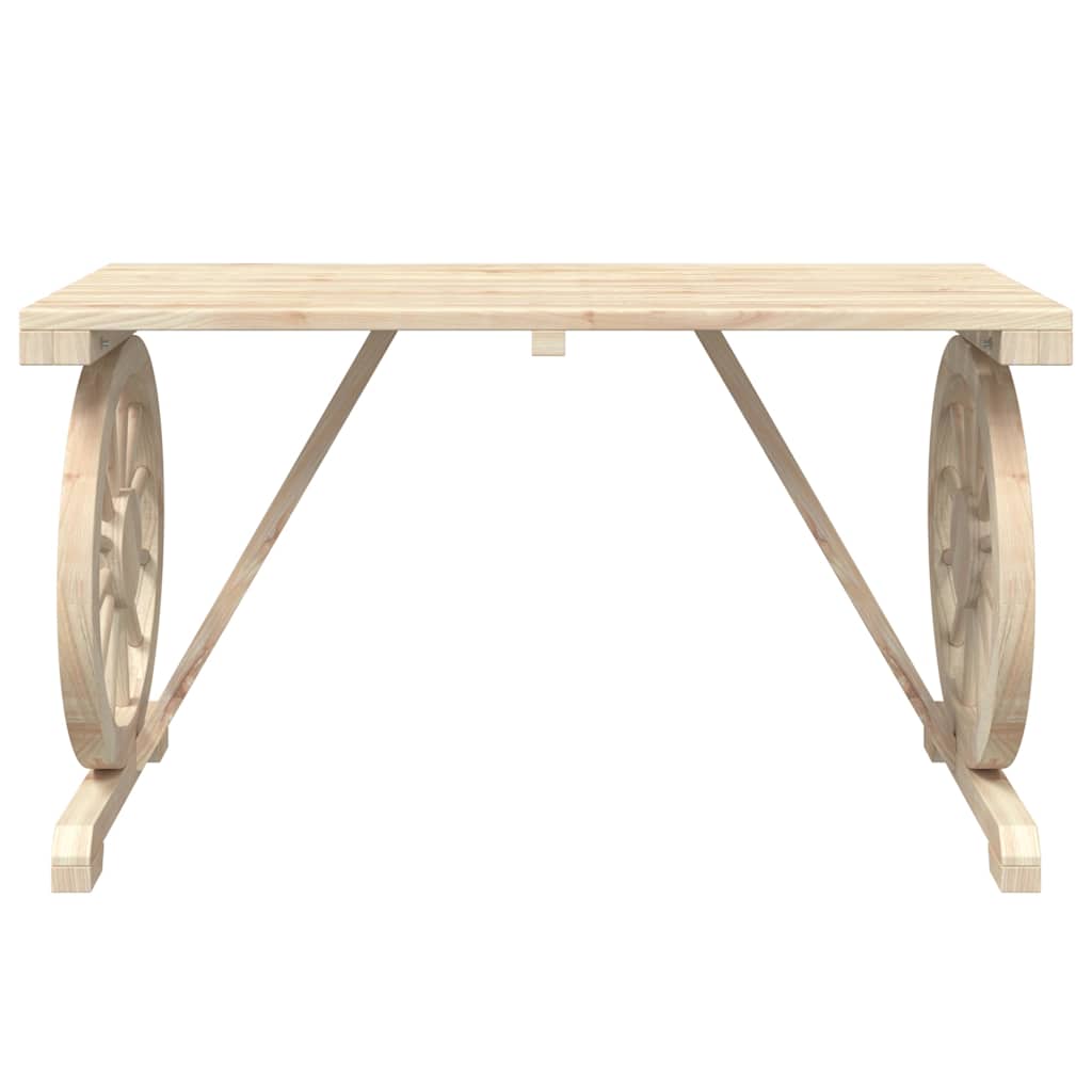 Garden Dining Set | Natural wood | Solid fir wood | Medium | Durable