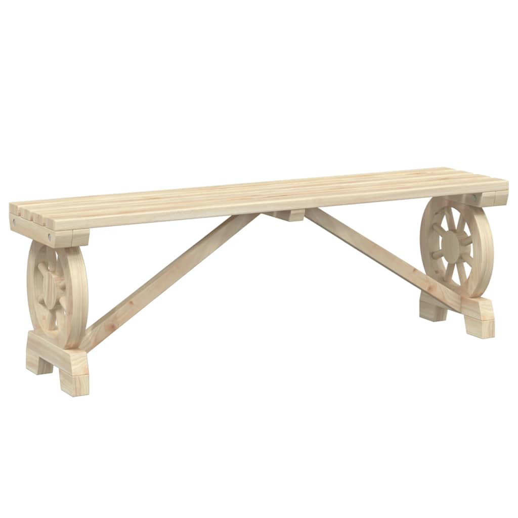 Garden Dining Set | Natural wood | Solid fir wood | Medium | Durable