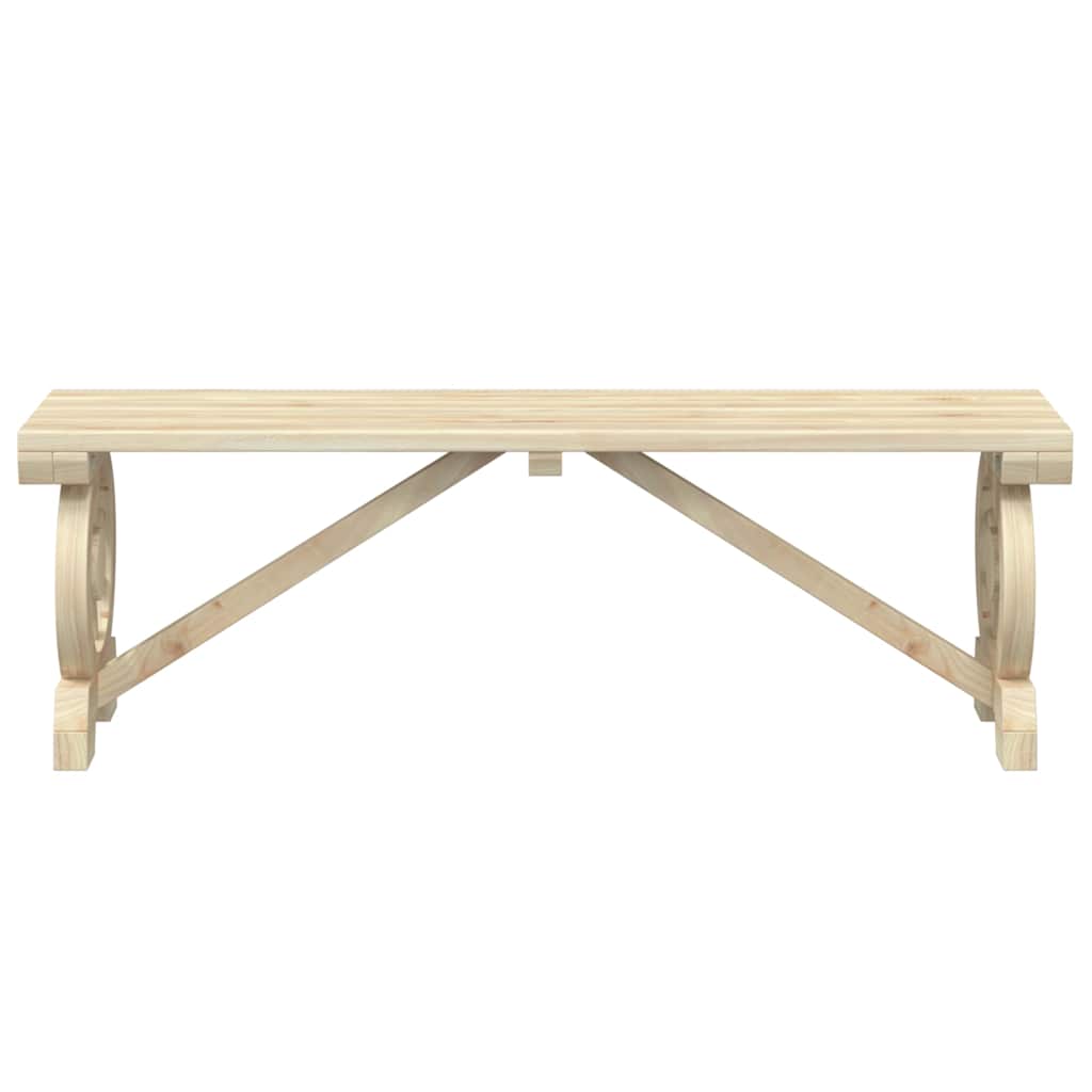Garden Dining Set | Natural wood | Solid fir wood | Medium | Durable