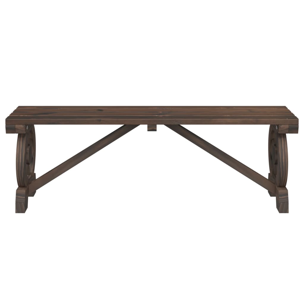 Garden Dining Set | Burnt Wood | Solid Fir Wood | Medium | Durable