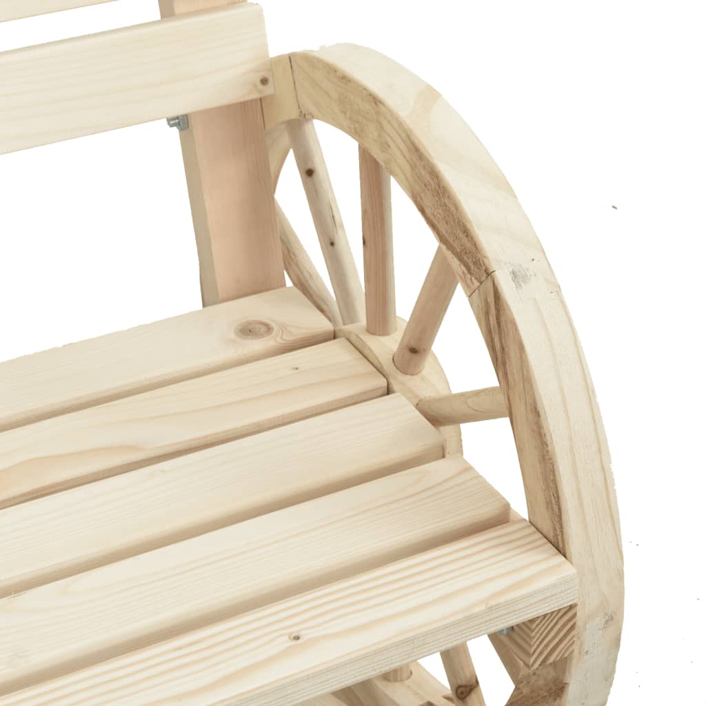 Garden Chair | Natural wood | Solid Fir Wood | 58x58x78.5 cm | Durable