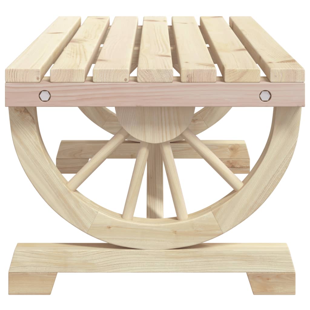 vidaXL Garden Coffee Table 90x50x40 cm Solid Wood Fir