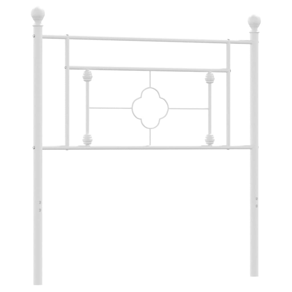 Metal Replace Headboard White 100 cm