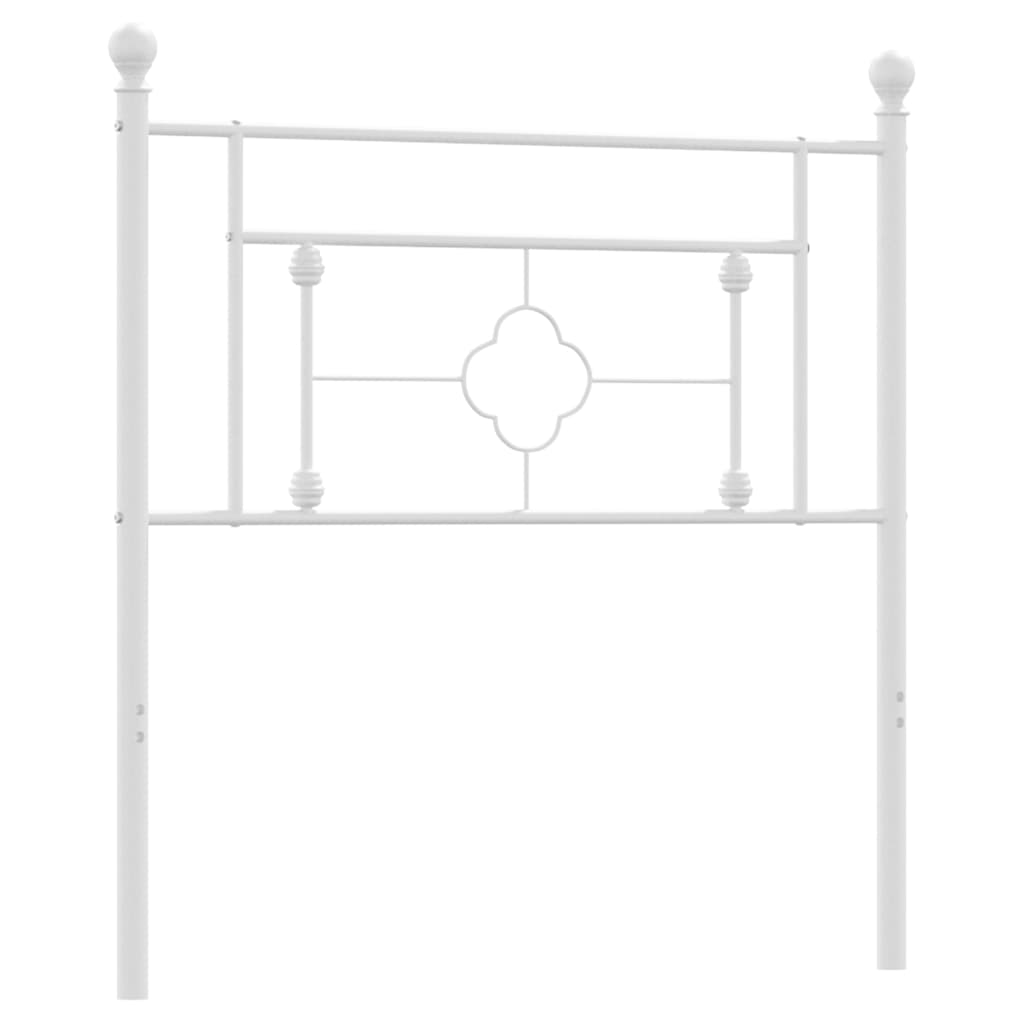 Metal Replace Headboard White 100 cm