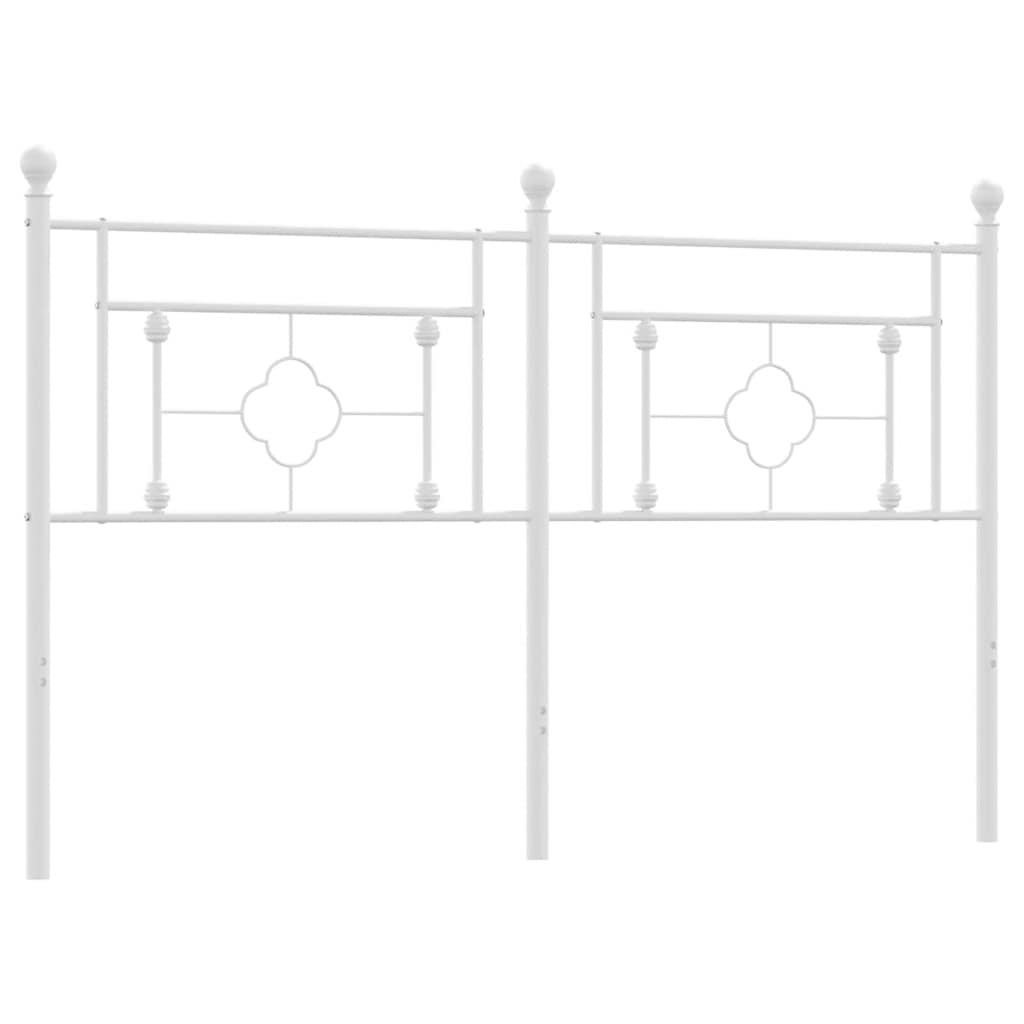 Metal Replace Headboard White 160 cm