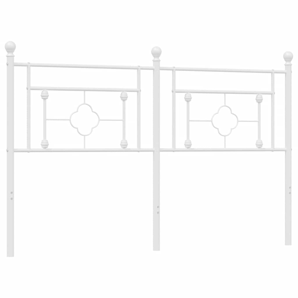 Metal Replace Headboard White 160 cm