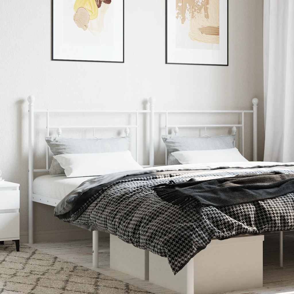 Metal Replace Headboard White 180 cm