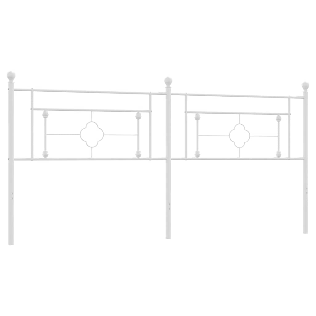 Metal Replace Headboard White 193 cm