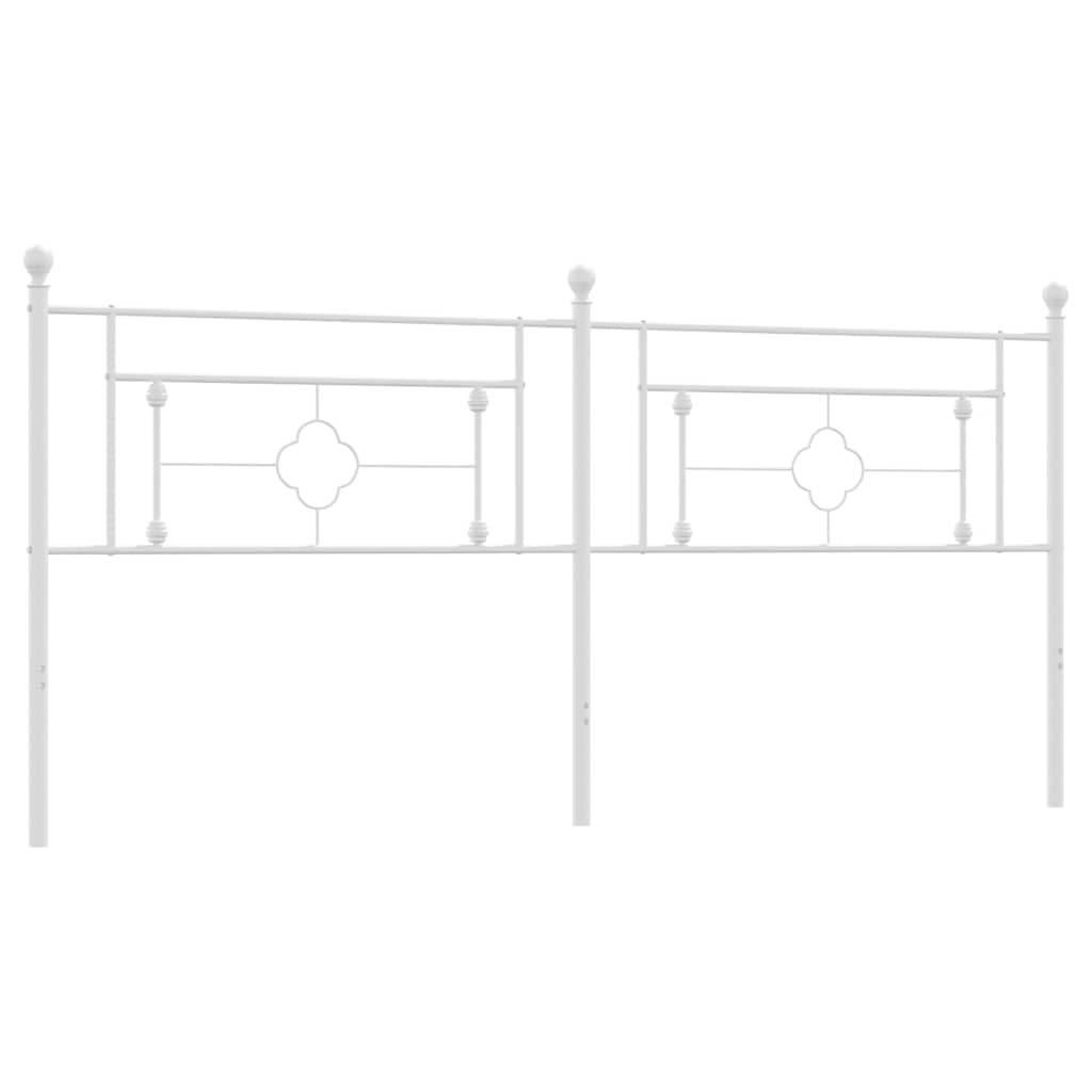 Metal Replace Headboard White 200 cm