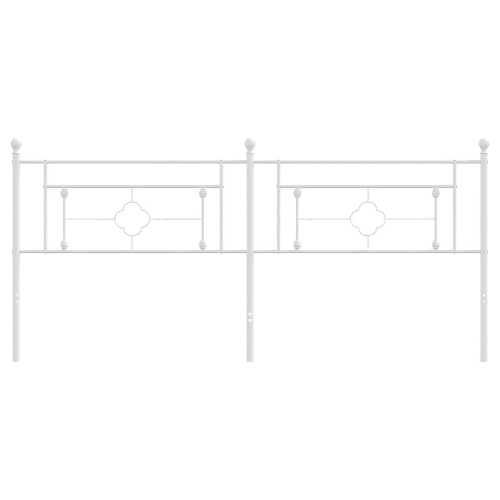 Metal Replace Headboard White 200 cm