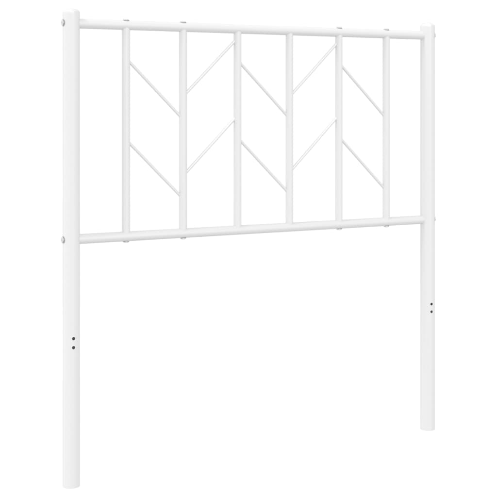 Metal Replace Headboard White 80 cm