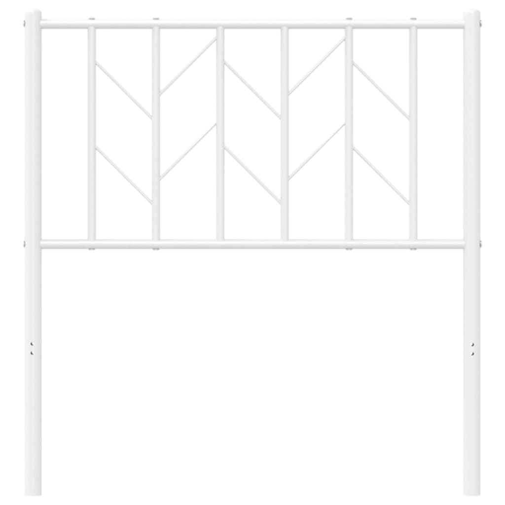 Metal Replace Headboard White 80 cm