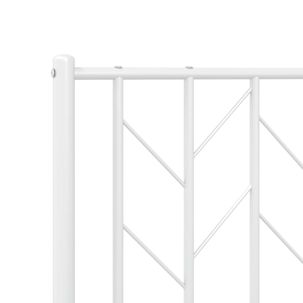 Metal Replace Headboard White 80 cm