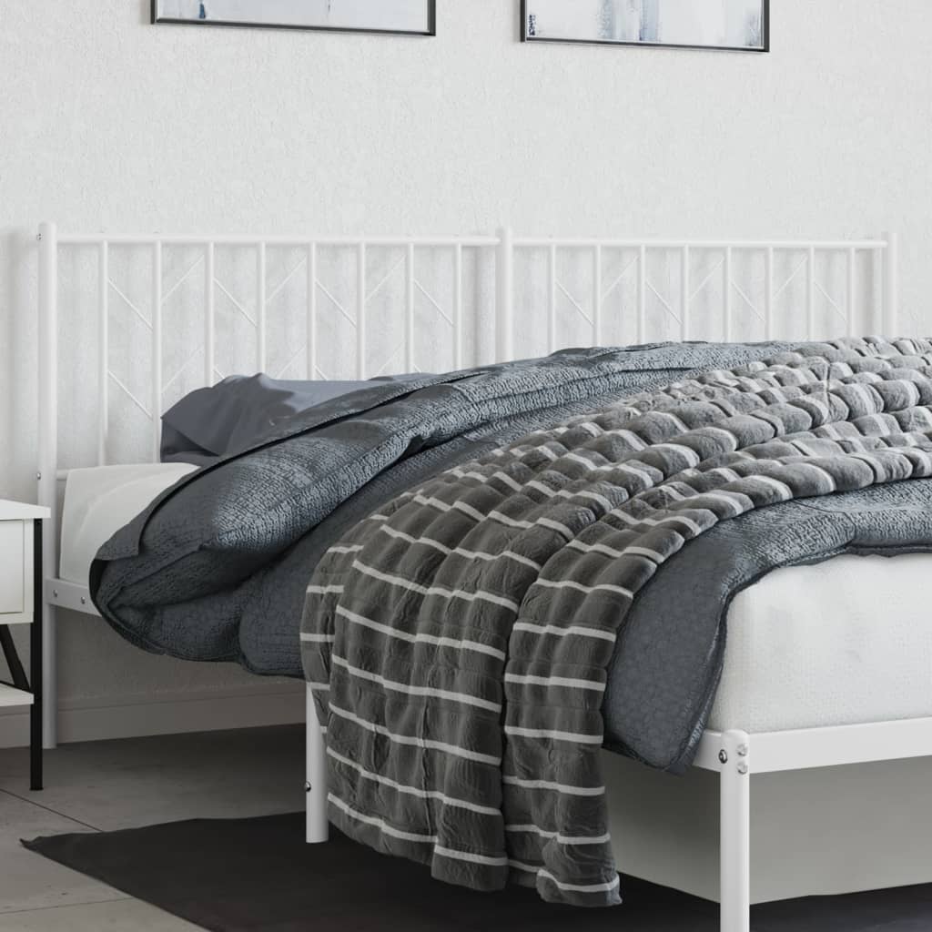 Metal Replace Headboard White 180 cm