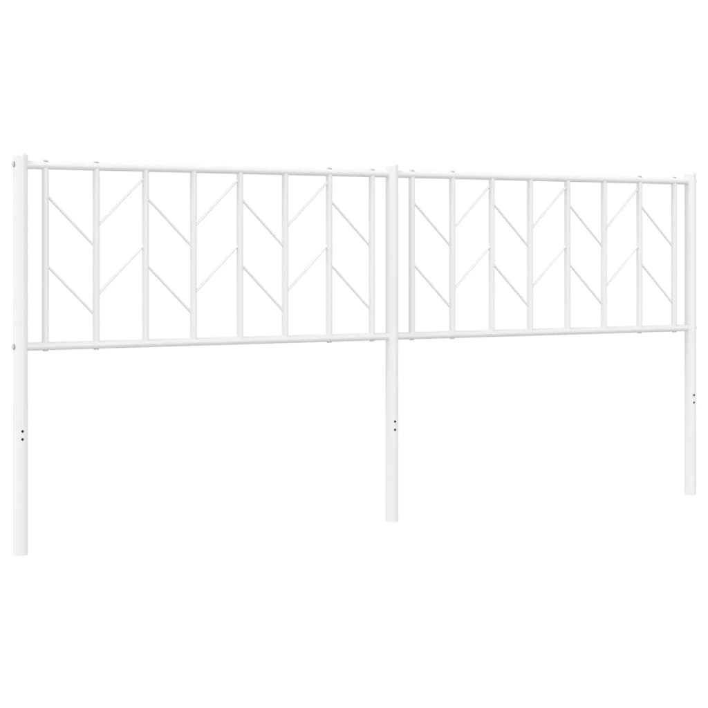Metal Replace Headboard White 193 cm