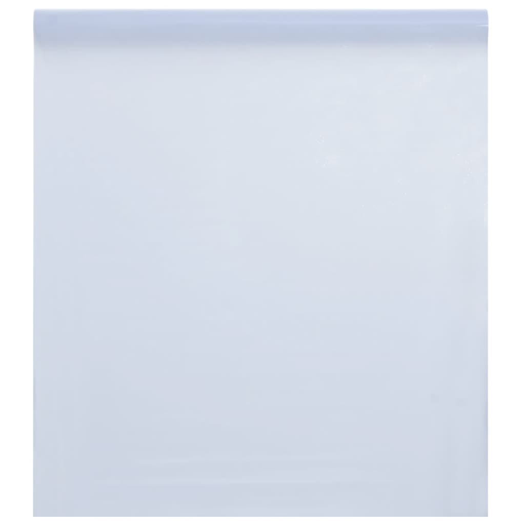 vidaXL Window Films 5 pcs Static Frosted Transparent White PVC