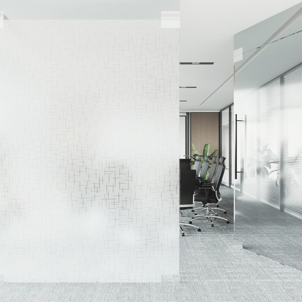 vidaXL Window Films 2 pcs Frosted Star Pattern PVC