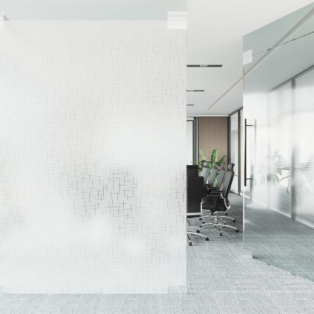 vidaXL Window Films 4 pcs Frosted Star Pattern PVC