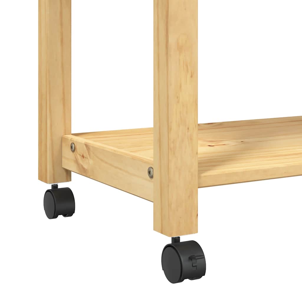 Kitchen Trolley "MONZA" 60x40x88,5 cm Solid Wood Pine