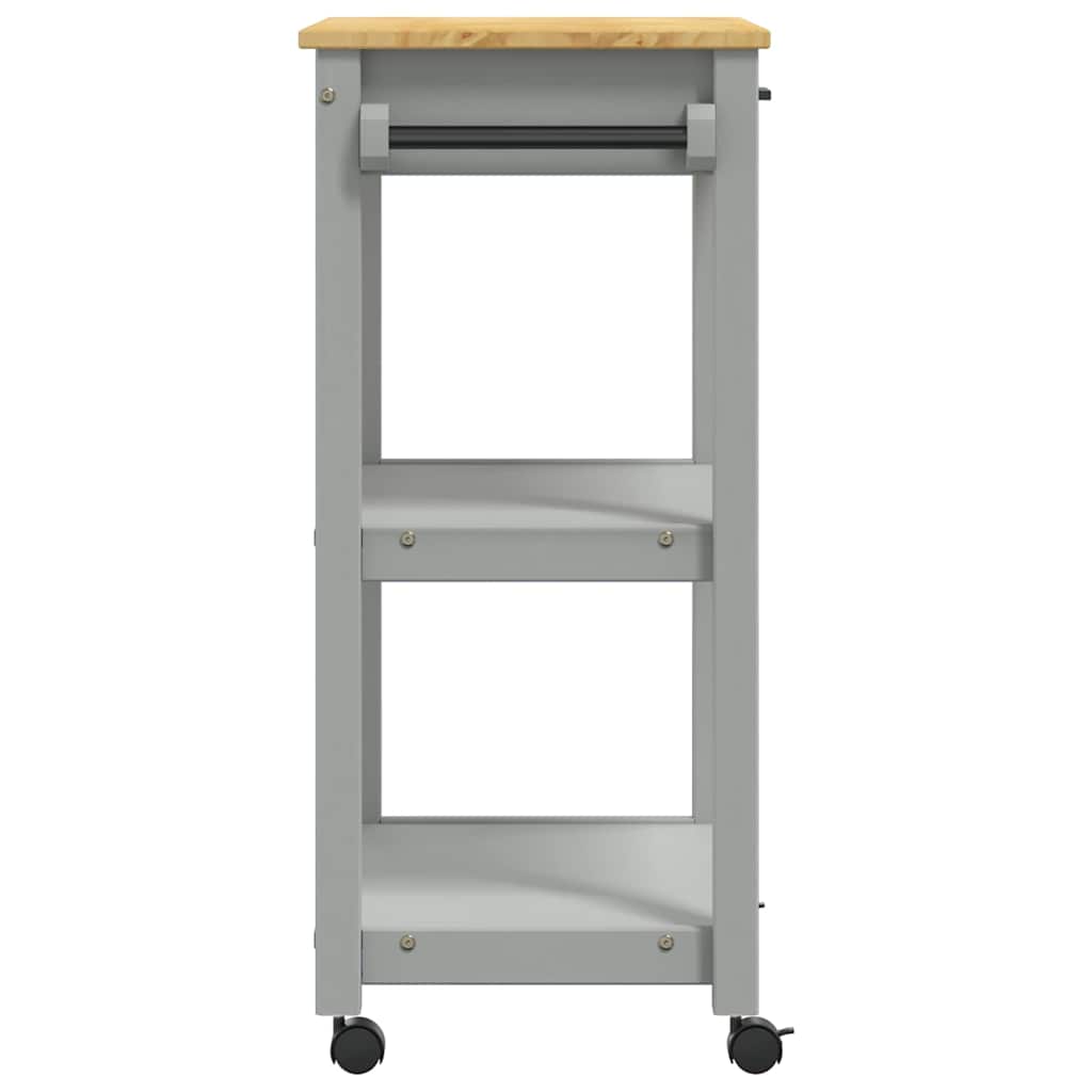 Kitchen Trolley "MONZA" 60x40x88,5 cm Solid Wood Pine