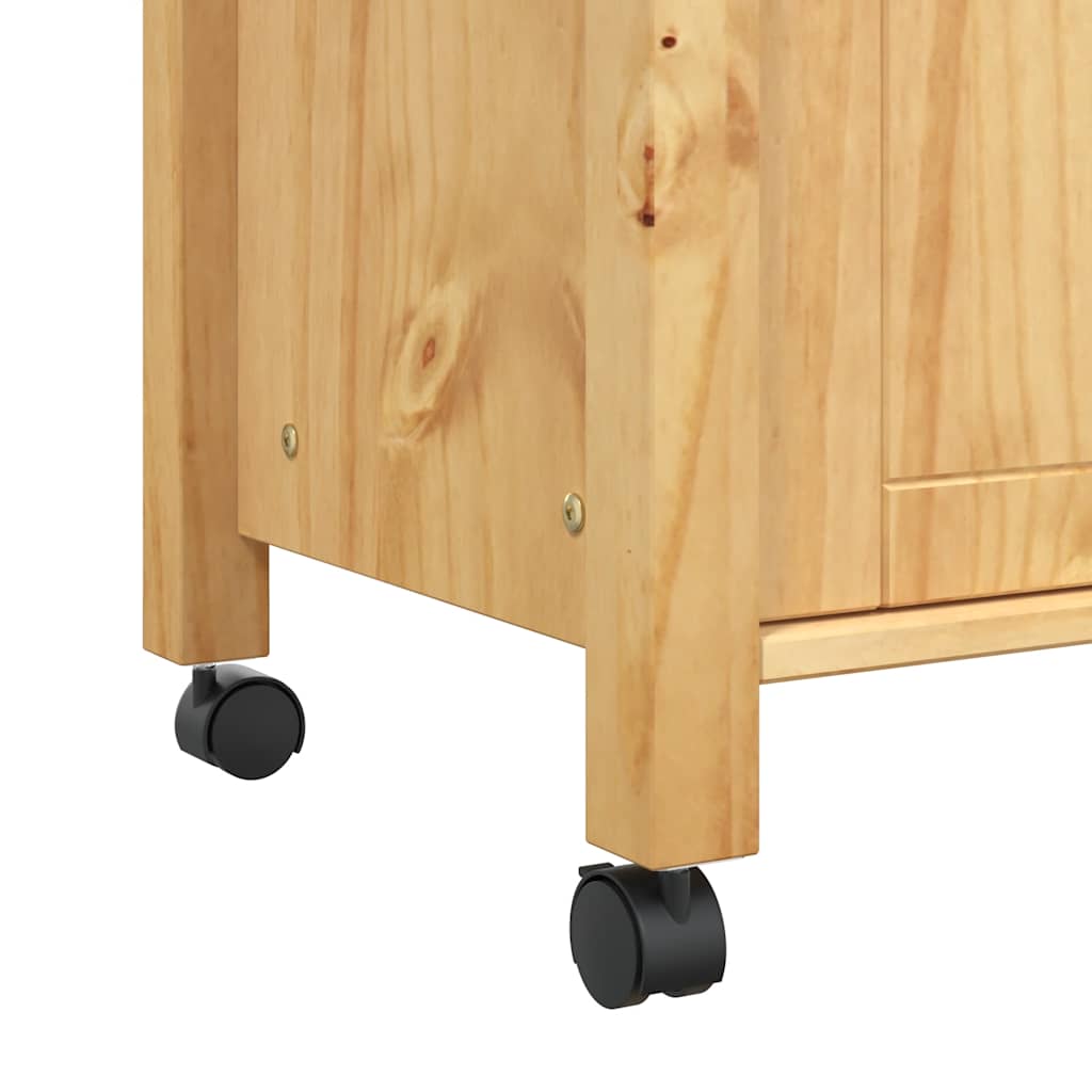 Kitchen Trolley "MONZA" 60x40x88,5 cm Solid Wood Pine