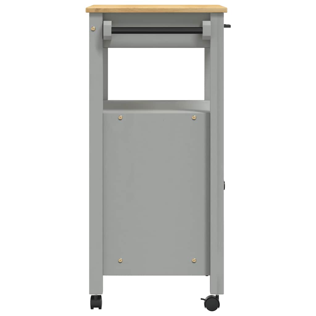 Kitchen Trolley "MONZA" 60x40x88,5 cm Solid Wood Pine