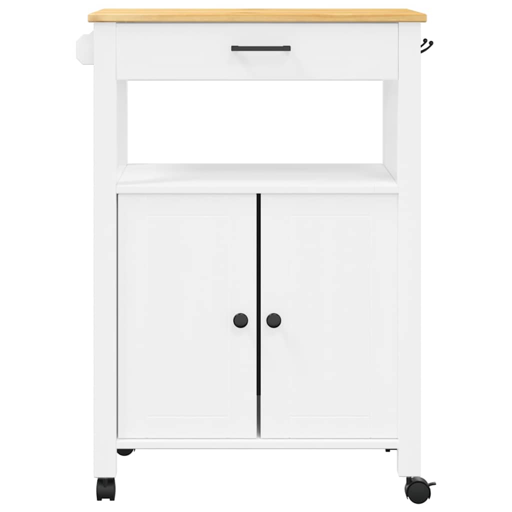 Kitchen Trolley "MONZA" 60x40x88,5 cm Solid Wood Pine