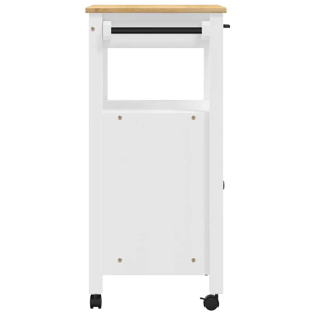 Kitchen Trolley "MONZA" 60x40x88,5 cm Solid Wood Pine
