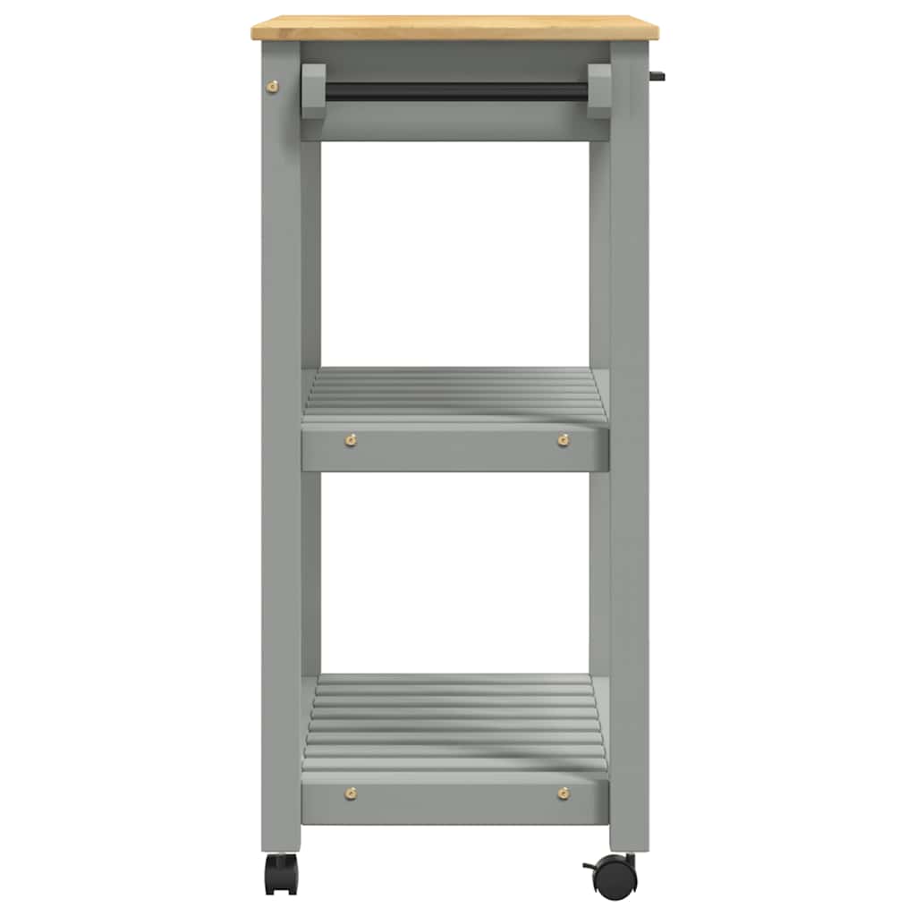 Kitchen Trolley "MONZA" 84x40x88,5 cm Solid Wood Pine
