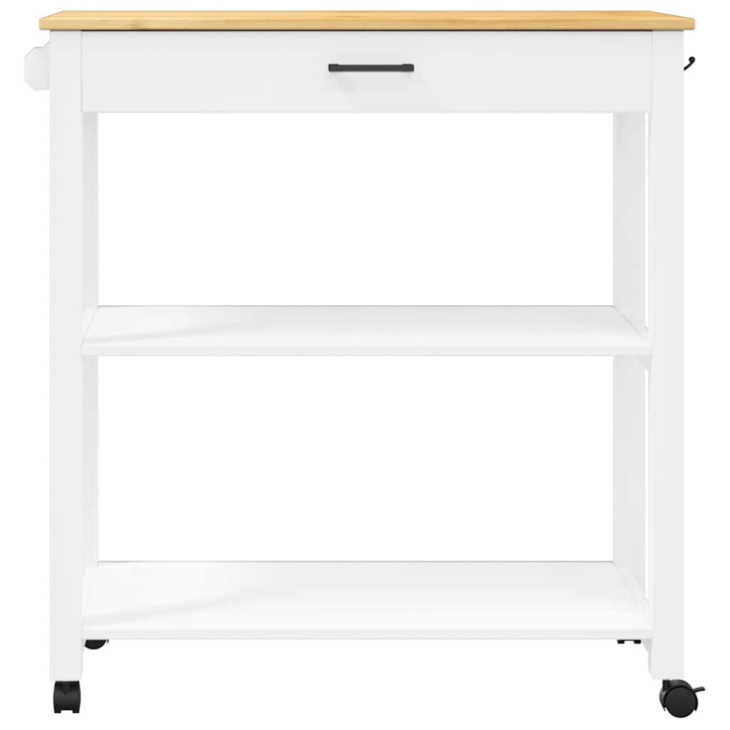 Kitchen Trolley "MONZA" 84x40x88,5 cm Solid Wood Pine